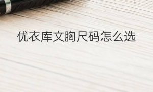 优衣库文胸尺码怎么选(优衣库内衣尺码s文胸)